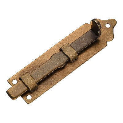 Шпингалет 5992-22 цвет старая бронза длина 97 мм