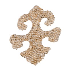 Накладка декоративная Valentina 702810-001GSHA цвет золото, кристаллы Swarovski длина 50 мм Накладка декоративная Valentina 702810-001GSHA цвет золото, кристаллы Swarovski длина 50 мм