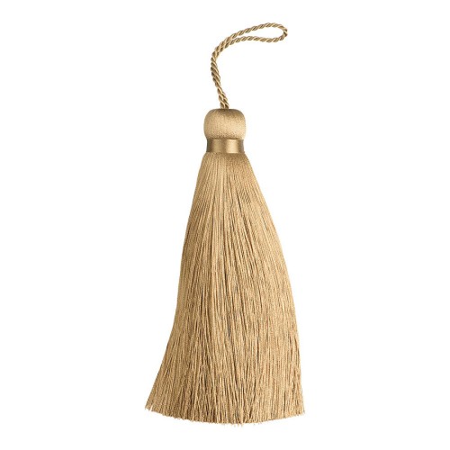 Декоративная кисть 7825 цвет №1186 золотистый беж, отделка 1186 золото длина 150 мм Декоративная кисть 7825 цвет №1186 золотистый беж, отделка 1186 золото длина 150 мм