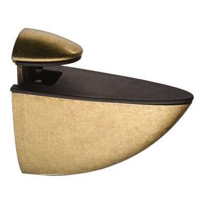 Полкодержатель 8410-22 цвет старая бронза длина 114 мм, комплект 2 штуки