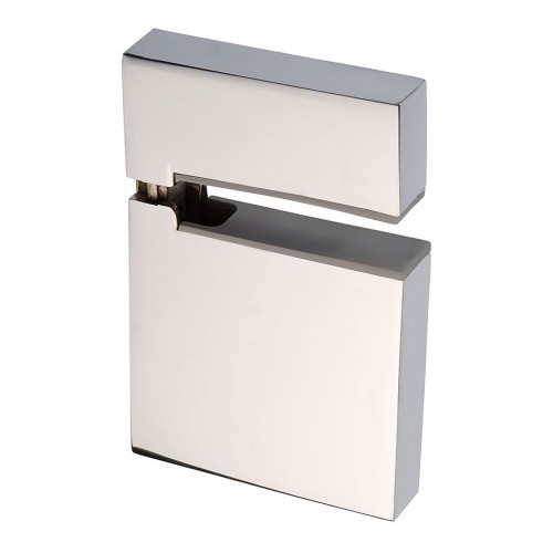 Полкодержатель 8430-70 цвет глянцевый хром длина 68 мм, комплект 2 штуки