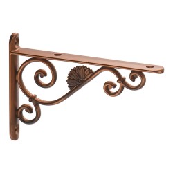 Полкодержатель BAROCCO-A RAM/ANT цвет античная медь длина 125 мм