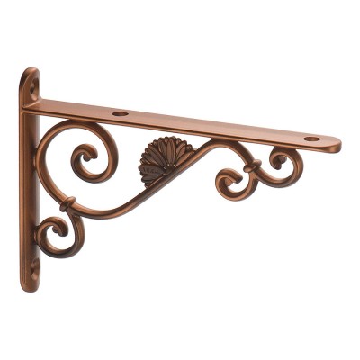 Полкодержатель BAROCCO-A RAM/ANT цвет античная медь длина 125 мм Полкодержатель BAROCCO-A RAM/ANT цвет античная медь длина 125 мм