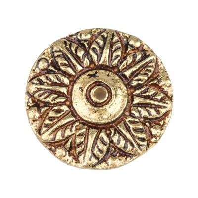 Накладка декоративная C1421 цвет латунь диаметр 30 мм