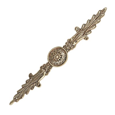 Накладка декоративная C1461 цвет латунь длина 270 мм Накладка декоративная C1461 цвет латунь длина 270 мм