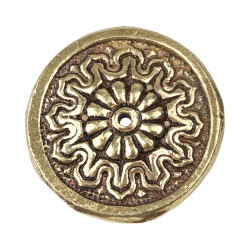 Накладка декоративная C1465 цвет латунь диаметр 39 мм Накладка декоративная C1465 цвет латунь диаметр 39 мм