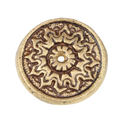 Накладка декоративная C1466 цвет латунь диаметр 30 мм 