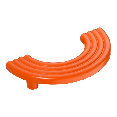 Ручка скоба полукруглая 15.274.96.63 цвет оранжевый длина 140 мм, крепление 96 мм