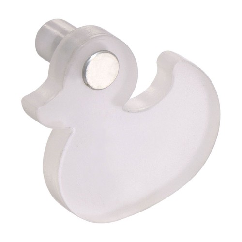 Ручка детская кнопка 3016.0048.071.183 утенок цвет белый длина 51 мм