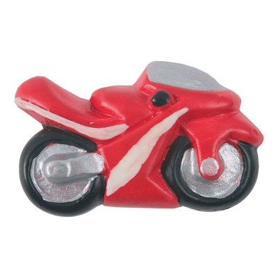 Ручка детская кнопка мотоцикл 355RJ цвет красный длина 58 мм Ручка детская кнопка мотоцикл 355RJ цвет красный длина 58 мм