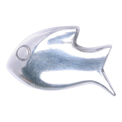 Ручка детская кнопка рыбка 508A1 цвет хром длина 47 мм Ручка детская кнопка рыбка 508A1 цвет хром длина 47 мм