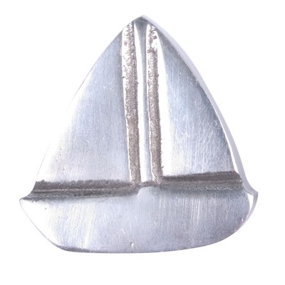 Ручка детская кнопка кораблик 512A1 цвет матовый хром длина 40 мм Ручка детская кнопка кораблик 512A1 цвет матовый хром длина 40 мм