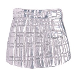 Ручка детская кнопка юбка 516A3 цвет хром длина 39 мм