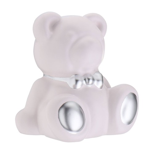 Ручка детская мишка 6220 T1P Teddy-S цвет розовая пудра, серебро ширина 65 мм Ручка детская мишка 6220 T1P Teddy-S цвет розовая пудра, серебро ширина 65 мм