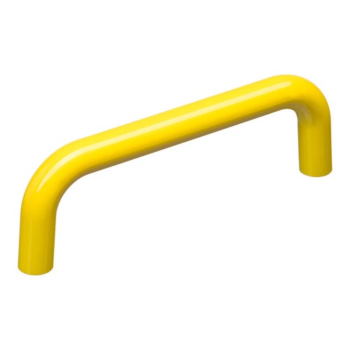 Ручка детская 627AM скоба цвет желтый глянцевый длина 105 мм, крепление 96 мм Ручка детская 627AM скоба цвет желтый глянцевый длина 105 мм, крепление 96 мм