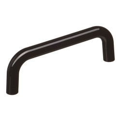 Ручка детская 627NE скоба цвет черный длина 105 мм, крепление 96 мм Ручка детская 627NE скоба цвет черный длина 105 мм, крепление 96 мм