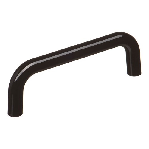 Ручка детская 627NE скоба цвет черный длина 105 мм, крепление 96 мм Ручка детская 627NE скоба цвет черный длина 105 мм, крепление 96 мм