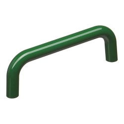 Ручка детская 627VE скоба цвет зеленый глянцевый длина 105 мм, крепление 96 мм