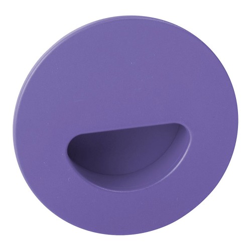 Ручка врезная 730MO цвет фиолетовый диаметр 80 мм, крепление 32 мм