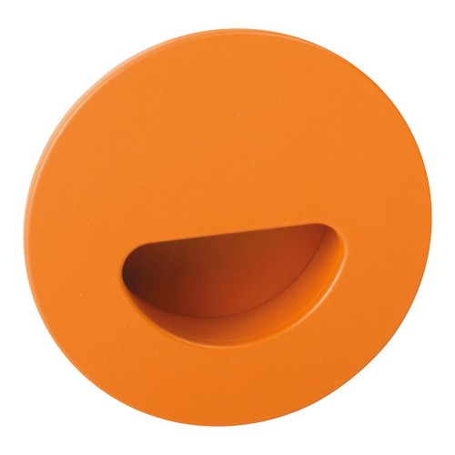 Ручка врезная 730NA цвет оранжевый диаметр 80 мм, крепление 32 мм Ручка врезная 730NA цвет оранжевый диаметр 80 мм, крепление 32 мм