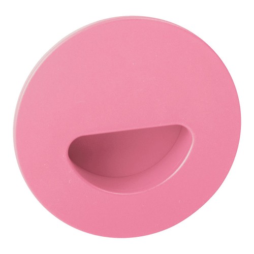 Ручка врезная 730RS цвет розовый диаметр 80 мм, крепление 32 мм Ручка врезная 730RS цвет розовый диаметр 80 мм, крепление 32 мм