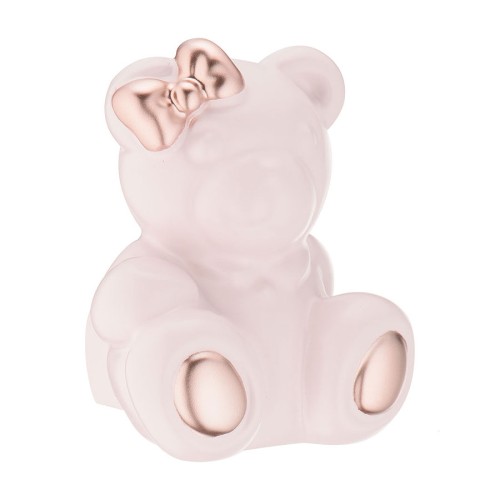 Ручка детская мишка 8274 T2-PGP Teddy girl цвет розовая пудра, розовое золото ширина 65 мм