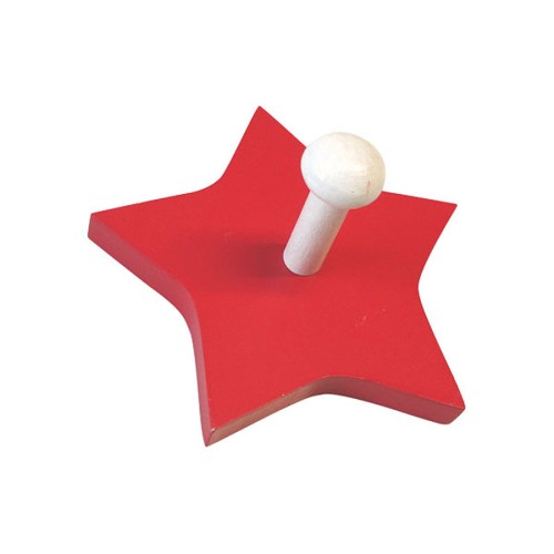 Вешалка крючок детский 909RJ Звезда цвет красный длина 120 мм