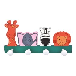 Вешалка детская 944SU Животные четырехрожковая длина 400 мм Вешалка детская 944SU Животные четырехрожковая длина 400 мм