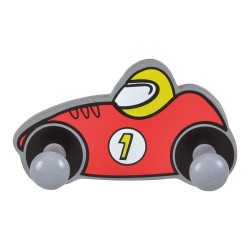 Вешалка крючок детский 948A1 Гоночная машина длина 140 мм Вешалка крючок детский 948A1 Гоночная машина длина 140 мм