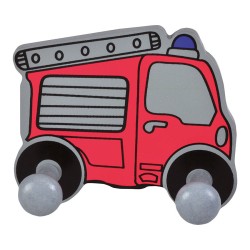 Вешалка крючок детский 948A2 Пожарная машина длина 130 мм Вешалка крючок детский 948A2 Пожарная машина длина 130 мм