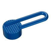 Ручка скоба AT 100.32.60 ATIPICA цвет синий длина 127 мм, крепление 32 мм