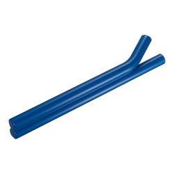 Ручка скоба AT 103.128.60 left ATIPICA цвет синий длина 180 мм, крепление 128 мм 