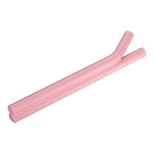 Ручка скоба AT 103.128.61 left ATIPICA цвет розовый длина 180 мм, крепление 128 мм 