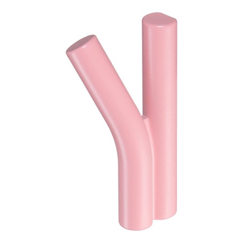 Ручка скоба AT 103.32.61 left ATIPICA цвет розовый длина 70 мм, крепление 32 мм 