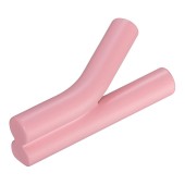 Ручка скоба AT 103.32.61 left ATIPICA цвет розовый длина 70 мм, крепление 32 мм 