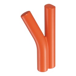 Ручка скоба AT 103.32.63 left ATIPICA цвет оранжевый длина 70 мм, крепление 32 мм