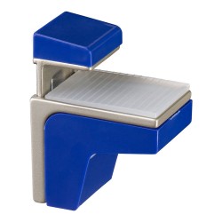 Полкодержатель GENIUS BLU цвет синий длина 75 мм, комплект 2 штуки Полкодержатель GENIUS BLU цвет синий длина 75 мм, комплект 2 штуки