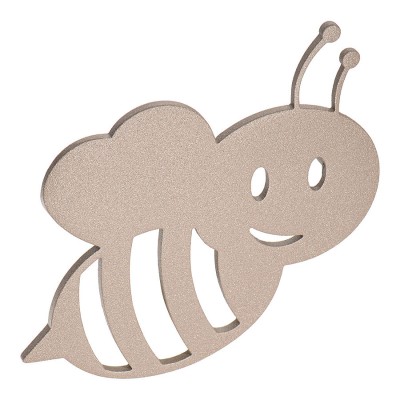 Ручка детская скоба пчела KKP-5008-B76-Soft цвет кремовый длина 115 мм, крепление 32 мм