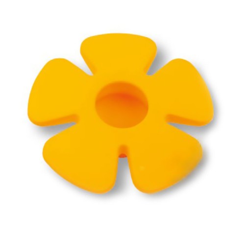 Ручка детская кнопка 435025ST07 цветок цвет желтый диаметр 85 мм Ручка детская кнопка 435025ST07 цветок цвет желтый диаметр 85 мм