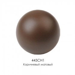 Ручка детская 445CH1 шар цвет коричневый диаметр 50 мм деревянная 