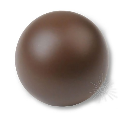 Ручка детская кнопка 445CH1 шар цвет коричневый диаметр 50 мм деревянная 