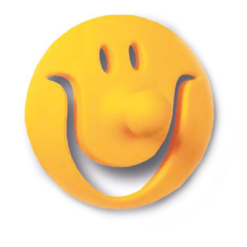 Ручка детская кнопка 449025ST07 рожица желтый диаметр 70 мм Ручка детская кнопка 449025ST07 рожица желтый диаметр 70 мм