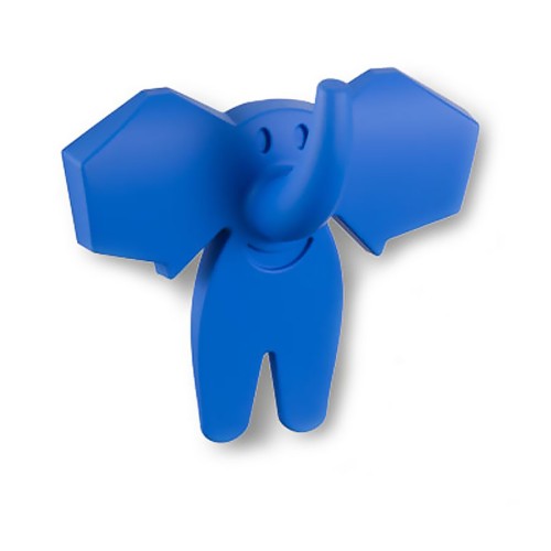 Ручка детская кнопка 463025ST05 слоник цвет синий длина 88 мм Ручка детская кнопка 463025ST05 слоник цвет синий длина 88 мм