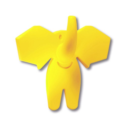 Ручка детская кнопка 463025ST07 слоник цвет желтый длина 88 мм Ручка детская кнопка 463025ST07 слоник цвет желтый длина 88 мм