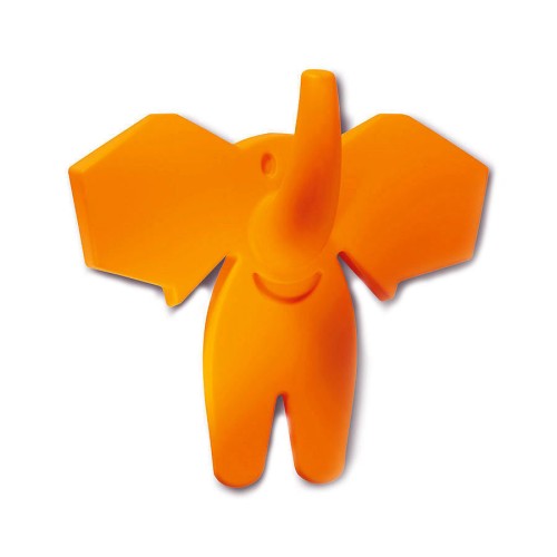 Ручка детская кнопка 463025ST08 слоник цвет оранжевый длина 88 мм Ручка детская кнопка 463025ST08 слоник цвет оранжевый длина 88 мм