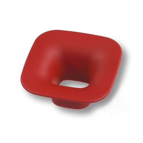 Ручка детская 489032ST09 кнопка квадратная красная 64 мм Ручка детская 489032ST09 кнопка квадратная красная 64 мм