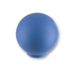 Ручка детская 626AZX шар цвет голубой диаметр 28 мм деревянная