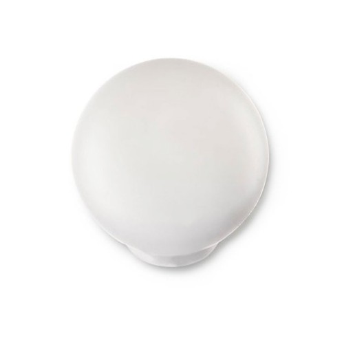 Ручка детская кнопка 626BLX шар цвет белый матовый диаметр 28 мм Ручка детская кнопка 626BLX шар цвет белый матовый диаметр 28 мм