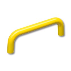 Ручка детская 627AM скоба цвет желтый глянцевый длина 105 мм