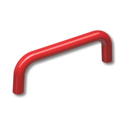 Ручка детская 627RJ скоба цвет красный глянцевый длина 105 мм